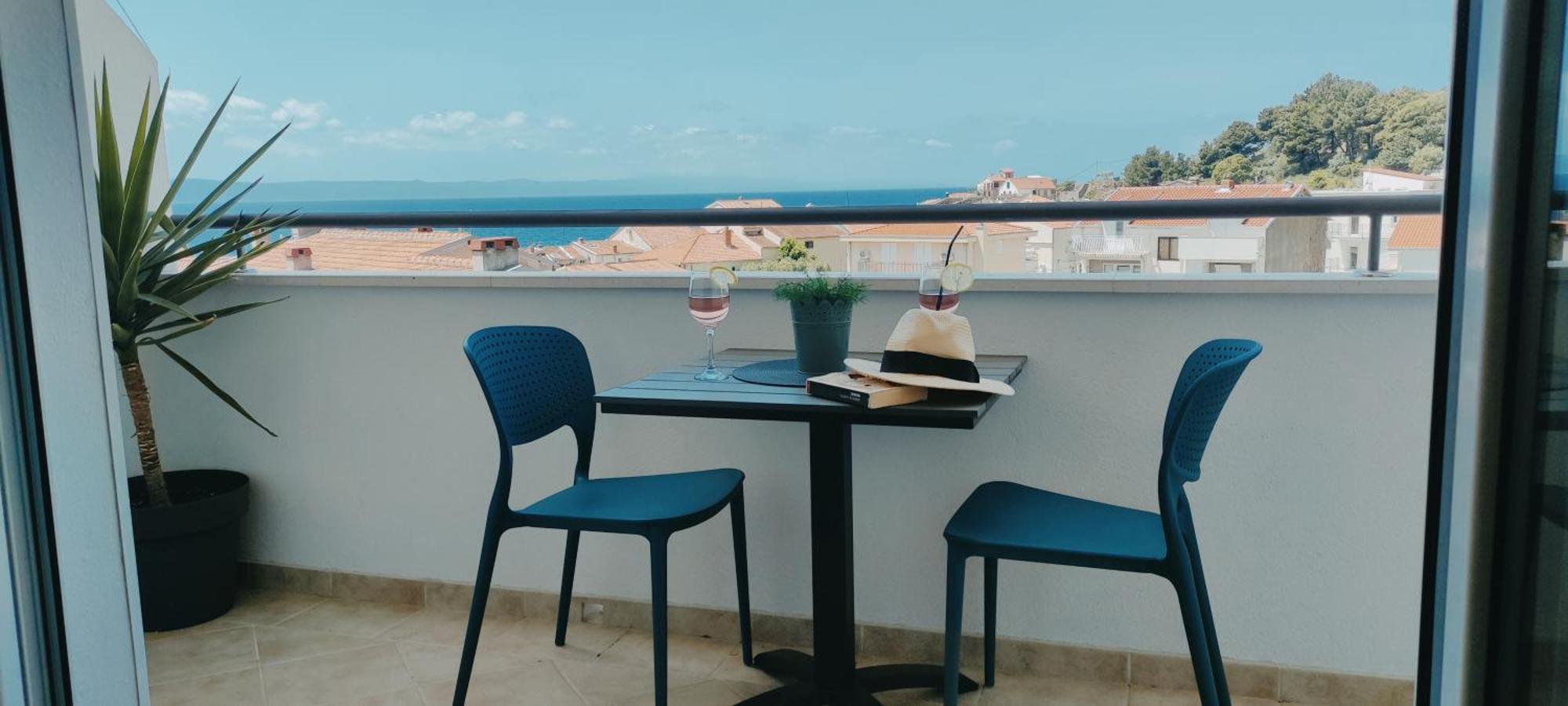 Sea View Ela Apartments Podgora Cameră foto